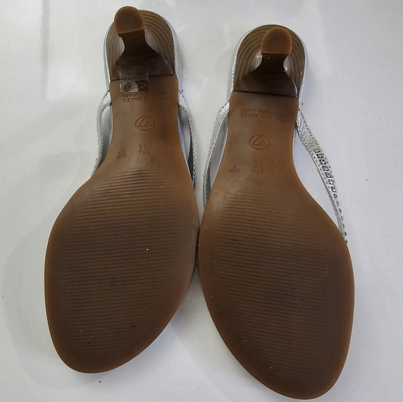 Aldo Women's Silver Heels | Used Twice | Small Heels - Picture 3 of 5